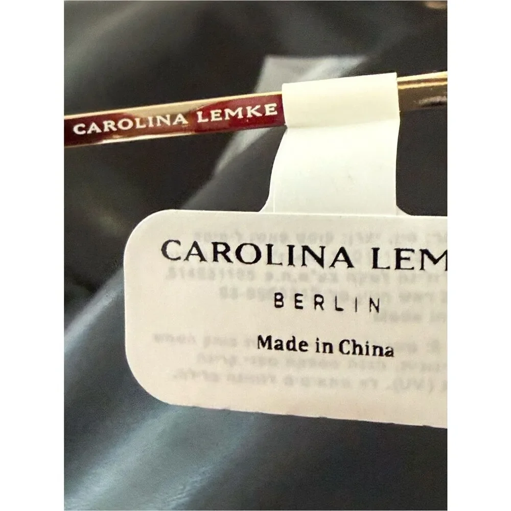 Carolina Lemke of Berlin Twiggy retro sunglasses NIB